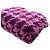 Clutch Chanel Mini CC in tweed matelassé viola con catena - vista 9