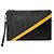 Clutch diagonale Fendi Black Zucca Coated Canvas