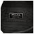 Borsa Prada in Tessuto Canapa nera con logo - vista 5