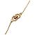 Dior Gold vergoldete Halskette mit CD-Logo - Ansicht 4