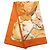 Foulard in seta Hermès Beige Au dela Des Cinq Mers 90