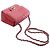 Chanel Pink Mini Square Classic Chevron Lambskin Single Flap - vista 15
