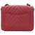 Chanel Pink Mini Square Classic Chevron Lambskin Single Flap - vista 2