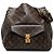 Louis Vuitton Brown Monogram Metis Hobo