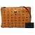 Borsa a tracolla MCM Brown Visetos Coated Canvas - vista 7