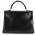 Hermès Hermes Kelly 32 Handbag in Black Box Calf Leather - view 3
