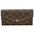 Louis Vuitton Monogram Portefeuille Sarah Long Wallet