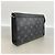 Louis Vuitton Monogram Eclipse Reverse Gaston Wearable Wallet Shoulder Bag - view 2