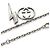 Collar Gucci Interlocking G Thunderbolt - vista 3