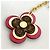 Portachiavi Louis Vuitton Monogram Blooming Flower - vista 4