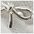 Autre Marque Orecchini a lobo Tiffany & Co. in argento sterling a nastro - vista 5
