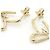 Orecchini Louis Vuitton Gold Heart Falling Love PM - vista 3