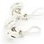 Autre Marque Orecchini a clip Croce Signature Tiffany & Co. - vista 2