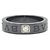 Bulgari Bague Double Bvlgari en Céramique et Or Blanc