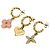 Louis Vuitton Boucle d'Oreilles Sweet Monogram Earrings - vista 3