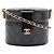 Bolsa de Ombro Chanel Matelassé Mini Vanity Coco Mark Chain