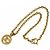 Collana lunga Chanel Coco Mark in oro - vista 3