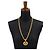 Collana lunga Chanel Coco Mark in oro - vista 6