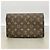 Borsa a tracolla Louis Vuitton Monogram Bordeaux 24 - vista 9