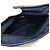 Borsa a tracolla Prada in nylon e pelle blu navy - vista 3