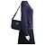 Borsa a tracolla Prada in nylon e pelle blu navy - vista 9