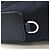Bolsa de Ombro Prada em Nylon e Couro Azul Marinho - vista 8