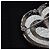 Spilla Chanel Triple Halo Heart con logo CC e strass - vista 7