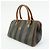 Fendi Vintage Pequin Convertible Boston Coated Canvas Medium - vista 3