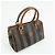 Fendi Vintage Pequin Convertible Boston Coated Canvas Medium - vista 4