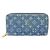 Cartera Louis Vuitton LV Remix Zippy en Monogram Denim