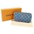 Cartera Louis Vuitton LV Remix Zippy en Monogram Denim - vista 2
