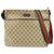 Borsa Messenger Gucci Web Strap Zip GG Canvas Medium