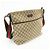 Borsa Messenger Gucci Web Strap Zip GG Canvas Medium - vista 4