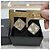 Orecchini CHANEL CC in resina e strass A22S - vista 12