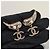 Orecchini pendenti CC con strass CHANEL A21S (RARE) - vista 2