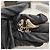 Orecchini pendenti CC con strass CHANEL A21S (RARE) - vista 6
