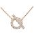 Hermès Hermes Finesse Pendant 18K Rose Gold and Diamonds - view 2