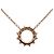 Pendente Open Circle Tiffany & Co. in oro rosa 18K con diamanti Small - vista 3