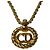 Dior Twisted Circle CD Logo Halskette