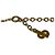Dior Twisted Circle CD Logo Halskette - Ansicht 4