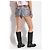 Shorts en denim imprimés Acne Studios gris - vue 4