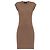 Dsquared2 Wollkleid in Braun Mini