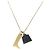 Collana Hermès Amulet Maroquinerie in metallo e corno di bufalo