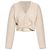 R13 Kaschmir-Cardigan Weiß Creme