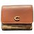 COACH MIRA SMALL FLAP WALLET PVC CALF LEATHER TRI FOLD WALLET