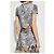Diesel T-Shirt T-INLAY Grau Nylon - Ansicht 4
