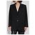 Blazer Douny Iro Negro Lyocell - vista 3