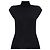 Pull col roulé sans manches Dsquared2 en laine noir