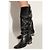 Ganni Botas de salto `Slouchy` - vista 2