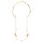 Colar Marni de pérolas e dourado